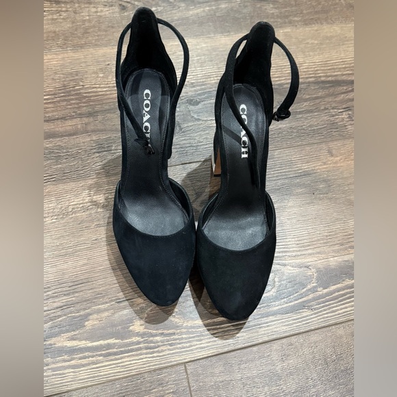 Coach Women's Elegant Black Heels - Picture 1 of 4